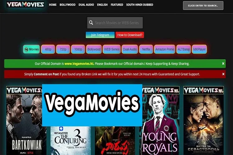 What is vegamovies?