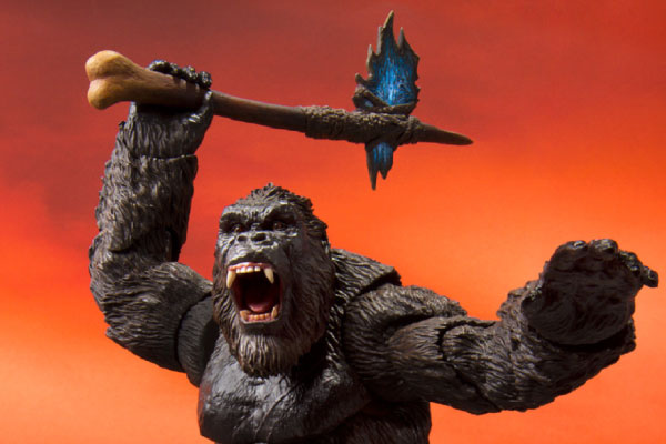 Kong holding a battle-axe